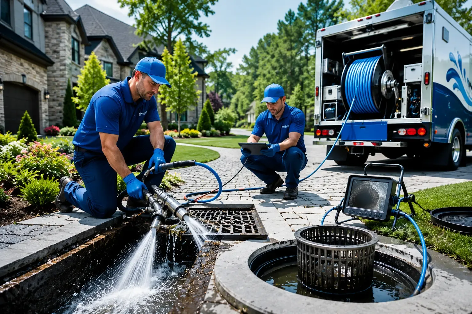Local outdoor drain cleaning professionals in Idaville, IN